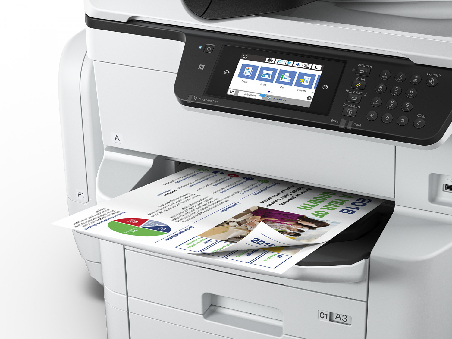 Noleggio stampante multifunzione Epson WorkForce Pro 878